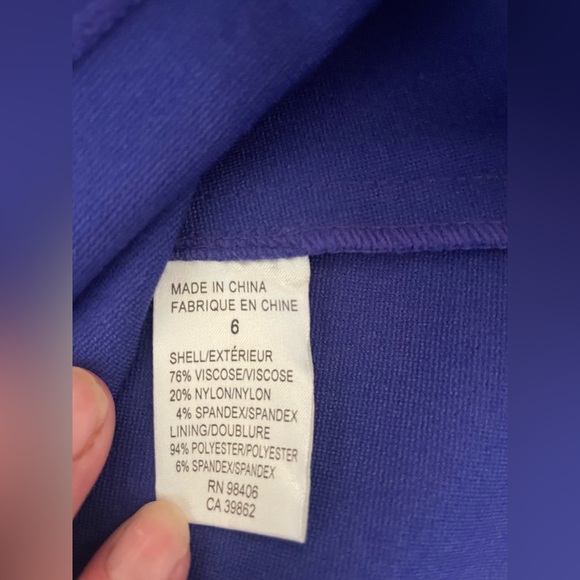 Theory Cobalt Blue Ardi Dress - Picture 5 of 6